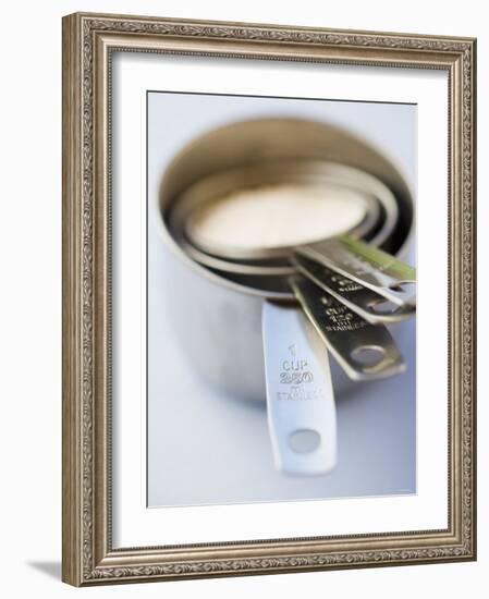 Measuring Cups of Different Sizes-Greg Elms-Framed Photographic Print