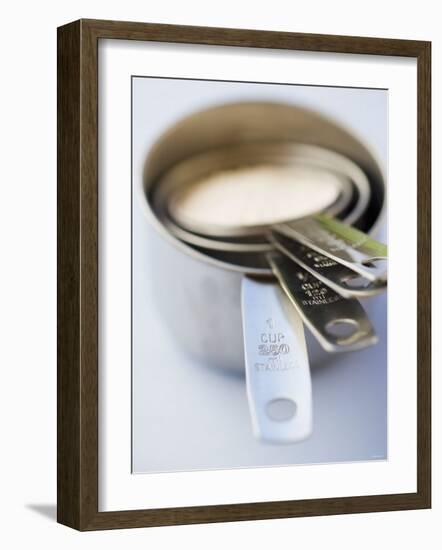 Measuring Cups of Different Sizes-Greg Elms-Framed Photographic Print