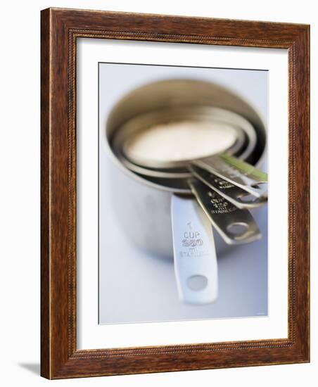 Measuring Cups of Different Sizes-Greg Elms-Framed Photographic Print