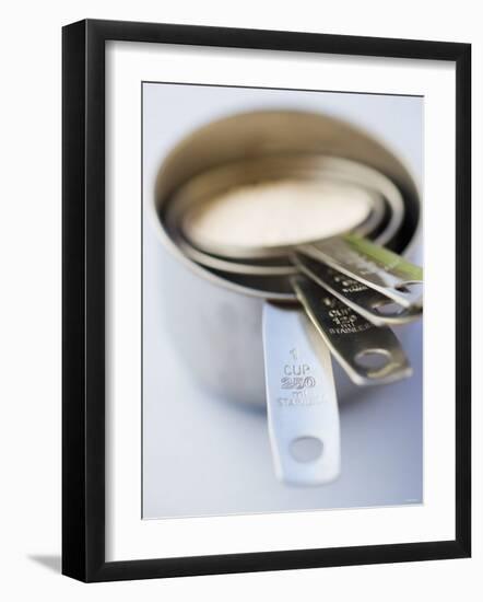 Measuring Cups of Different Sizes-Greg Elms-Framed Photographic Print