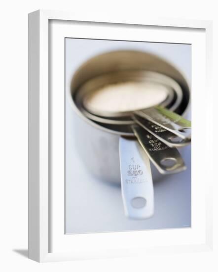 Measuring Cups of Different Sizes-Greg Elms-Framed Photographic Print