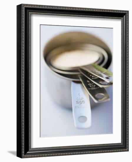 Measuring Cups of Different Sizes-Greg Elms-Framed Photographic Print