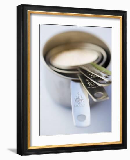 Measuring Cups of Different Sizes-Greg Elms-Framed Photographic Print