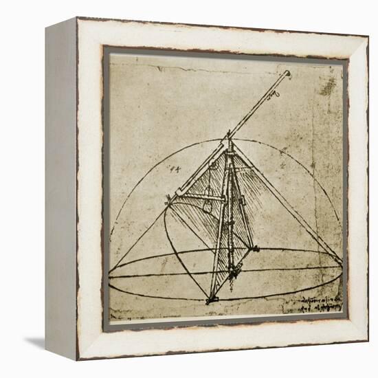 Measuring Instruments-Leonardo da Vinci-Framed Premier Image Canvas