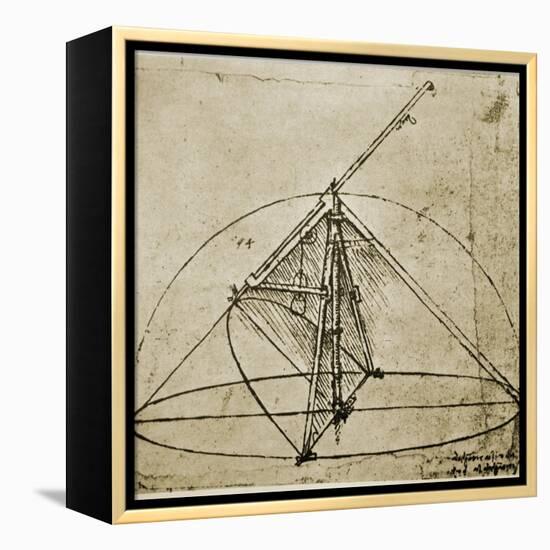 Measuring Instruments-Leonardo da Vinci-Framed Premier Image Canvas