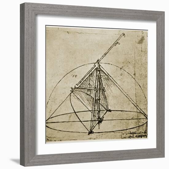 Measuring Instruments-Leonardo da Vinci-Framed Giclee Print