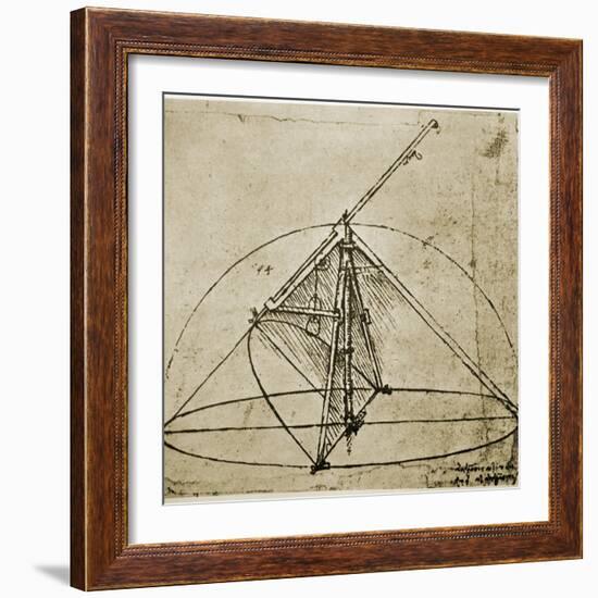 Measuring Instruments-Leonardo da Vinci-Framed Giclee Print