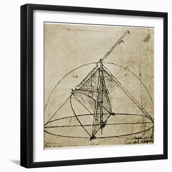 Measuring Instruments-Leonardo da Vinci-Framed Giclee Print