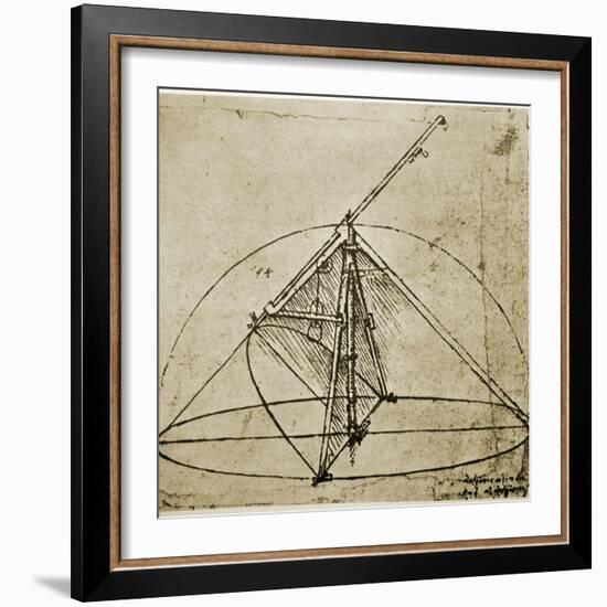 Measuring Instruments-Leonardo da Vinci-Framed Giclee Print