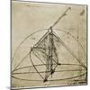 Measuring Instruments-Leonardo da Vinci-Mounted Giclee Print