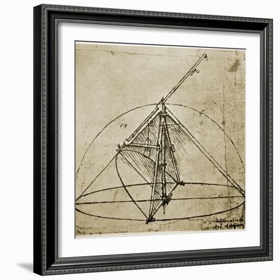 Measuring Instruments-Leonardo da Vinci-Framed Giclee Print