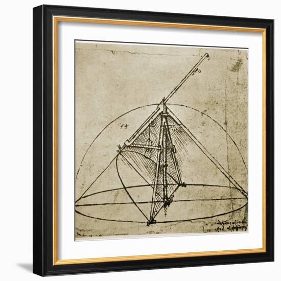 Measuring Instruments-Leonardo da Vinci-Framed Giclee Print