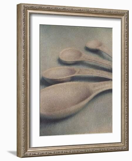 Measuring Spoons-Jennifer Kennard-Framed Giclee Print