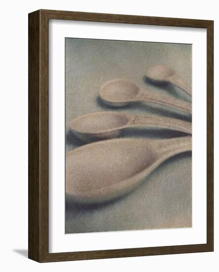 Measuring Spoons-Jennifer Kennard-Framed Giclee Print