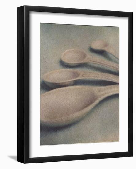 Measuring Spoons-Jennifer Kennard-Framed Giclee Print