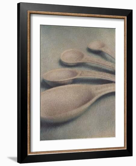 Measuring Spoons-Jennifer Kennard-Framed Giclee Print