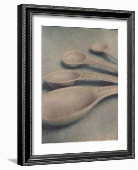 Measuring Spoons-Jennifer Kennard-Framed Giclee Print