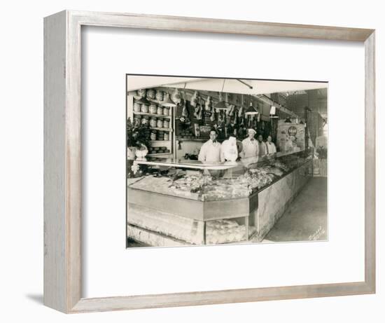 Meat Markets, 1928-Marvin Boland-Framed Premium Giclee Print