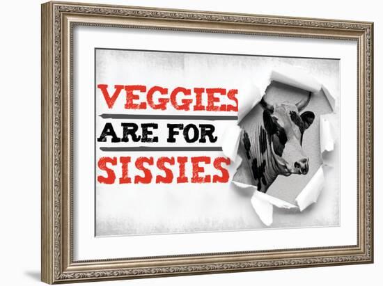 Meat Rules 3-null-Framed Giclee Print