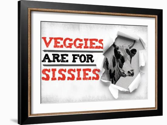 Meat Rules 3-null-Framed Giclee Print