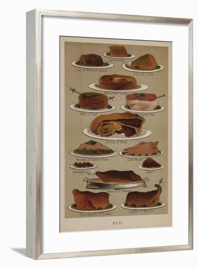 Meat-null-Framed Giclee Print