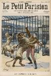 Lion-Tamer is Mauled Though Not Fatally During a Performance at the Paris Hippodrome-Meaulle-Premium Giclee Print