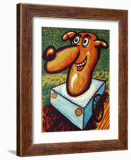 Mecano-Chien-Herve Di Rosa-Framed Limited Edition