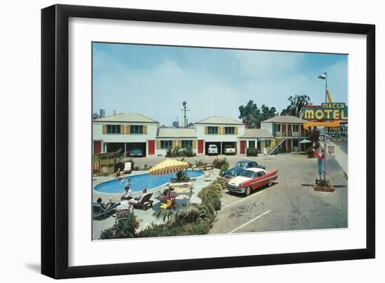 Mecca Motel-null-Framed Art Print