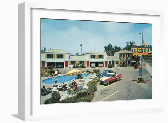 Mecca Motel-null-Framed Art Print