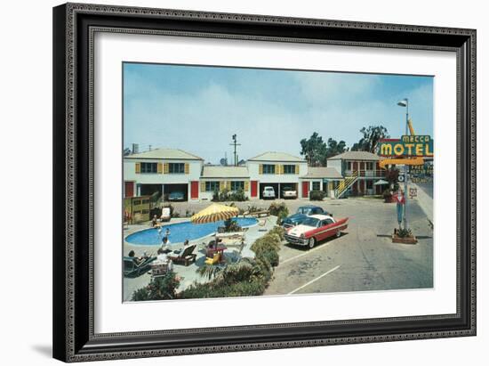 Mecca Motel-null-Framed Art Print