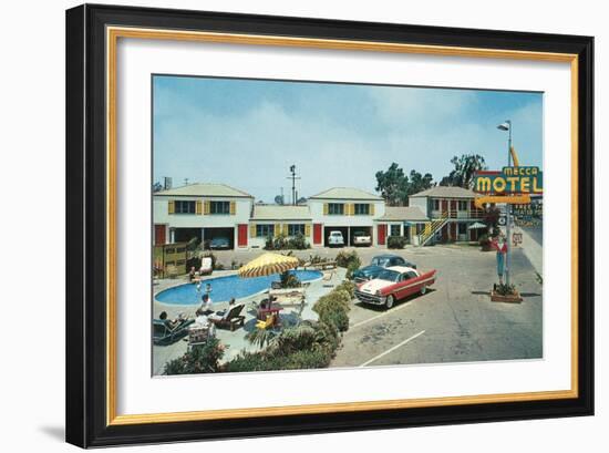 Mecca Motel-null-Framed Art Print