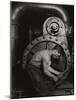 Mechanic and steam pipe, 1921 (silver gelatin print)-Lewis Wickes Hine-Mounted Giclee Print