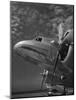 Mechanic Testing the Radio Equipment Attached to the C39 Cargo Plane-Carl Mydans-Mounted Photographic Print