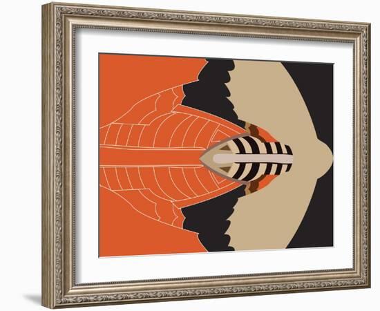 Mechanical Bat-Belen Mena-Framed Giclee Print