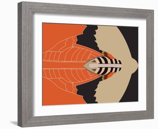 Mechanical Bat-Belen Mena-Framed Giclee Print