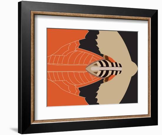 Mechanical Bat-Belen Mena-Framed Giclee Print