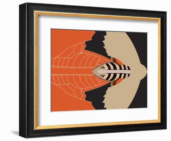 Mechanical Bat-Belen Mena-Framed Giclee Print