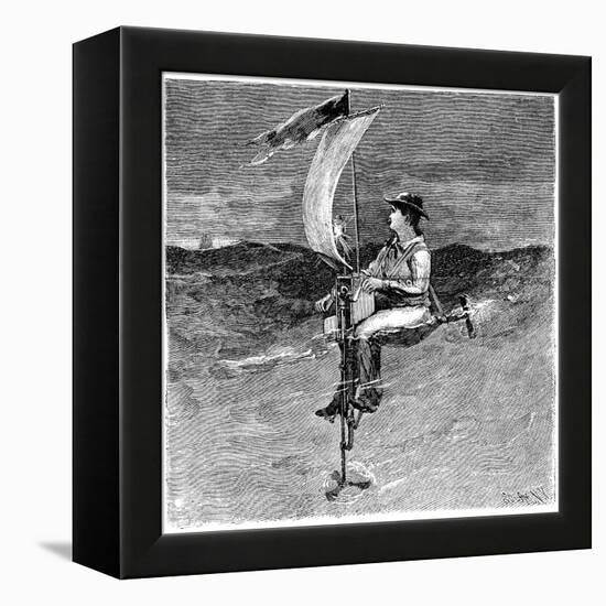 Mechanical Buoy, 19th Century-Science Photo Library-Framed Premier Image Canvas