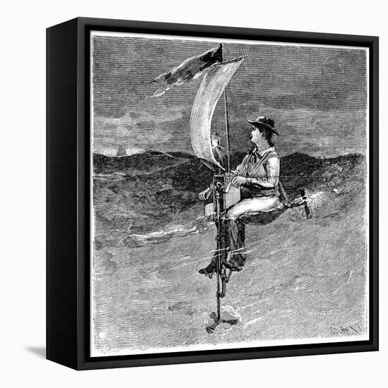 Mechanical Buoy, 19th Century-Science Photo Library-Framed Premier Image Canvas