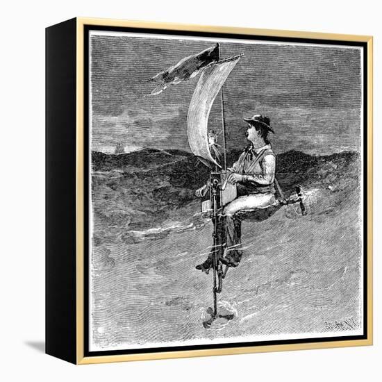 Mechanical Buoy, 19th Century-Science Photo Library-Framed Premier Image Canvas