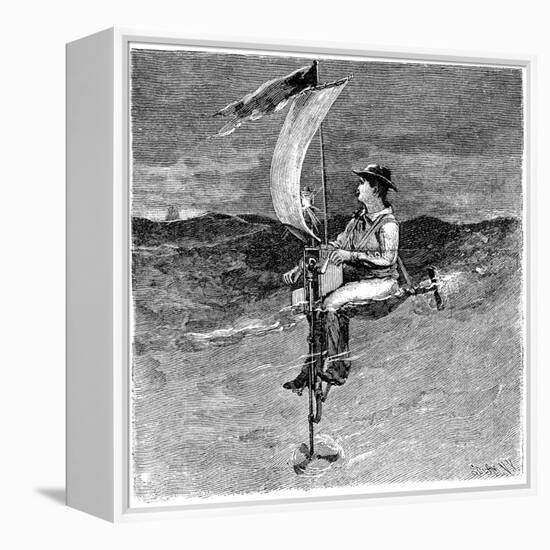 Mechanical Buoy, 19th Century-Science Photo Library-Framed Premier Image Canvas