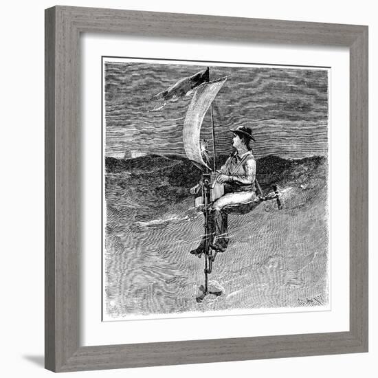 Mechanical Buoy, 19th Century-Science Photo Library-Framed Photographic Print