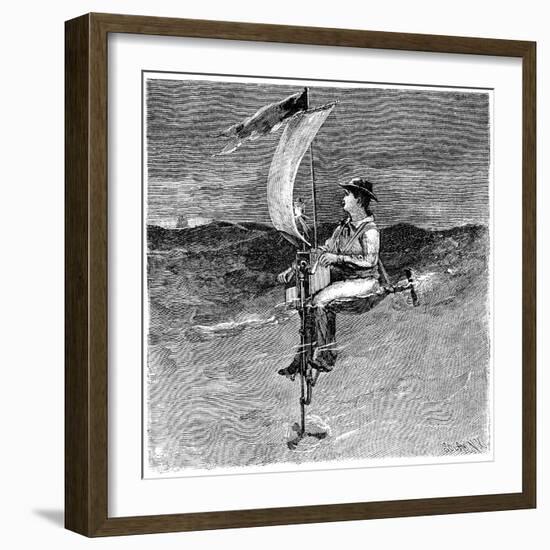 Mechanical Buoy, 19th Century-Science Photo Library-Framed Photographic Print