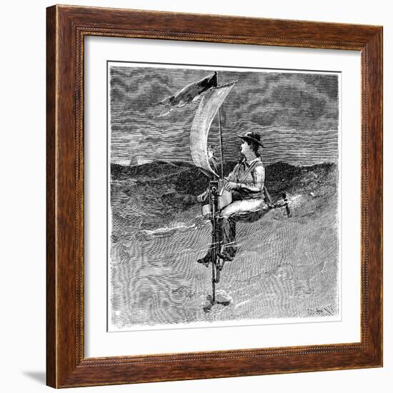 Mechanical Buoy, 19th Century-Science Photo Library-Framed Photographic Print