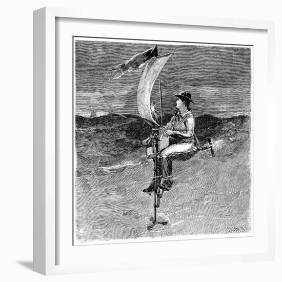 Mechanical Buoy, 19th Century-Science Photo Library-Framed Photographic Print