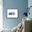 Mechanical Cyanotype VII-Chris Dunker-Framed Giclee Print displayed on a wall
