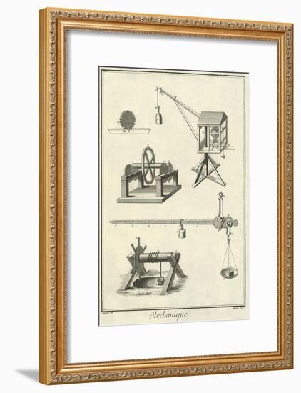 Mechanical Elements, 1777-null-Framed Giclee Print