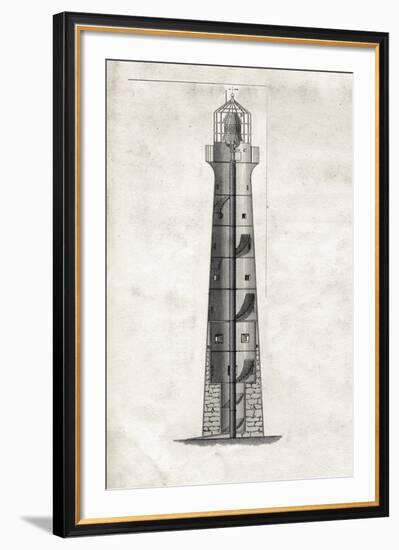 Mechanical Lighthouse I-Chris Dunker-Framed Giclee Print