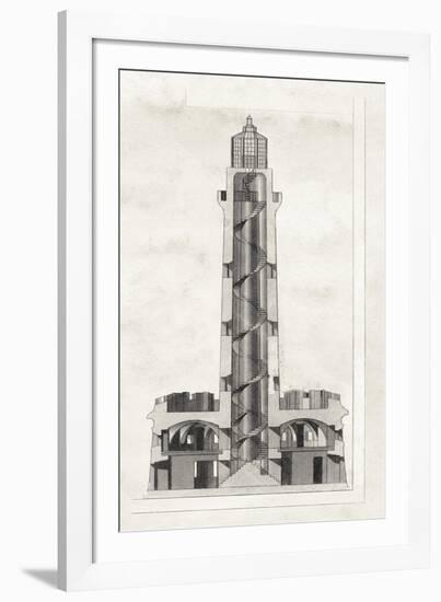 Mechanical Lighthouse III-Chris Dunker-Framed Giclee Print