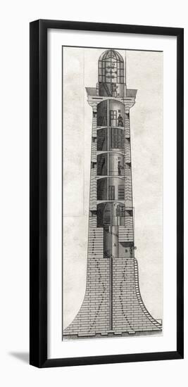 Mechanical Lighthouse IV-Chris Dunker-Framed Giclee Print